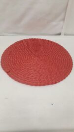 Red Doily Plate
