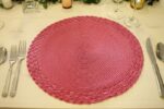 Hot Ping Doily Plate