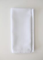 Napkin White cotton