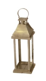 Gold Metallic  Lantern