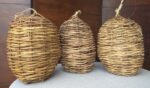 Small Wicker Lantern 18"