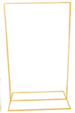 Iron Structure 43" x 71"