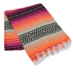 Mexican Zarape Runner - Orange