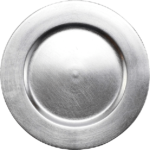 Silver Acrylic Charger